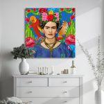 Πίνακας σε καμβά Frida and nature