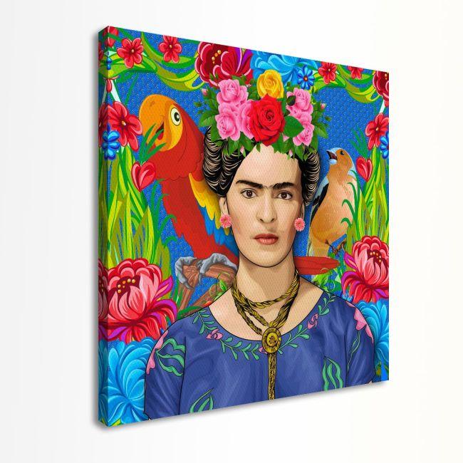Canvas print Frida and nature