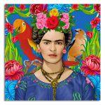 Canvas print Frida and nature