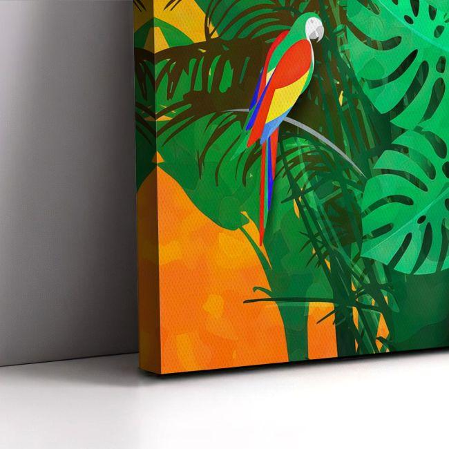 Canvas print, Frida in collage