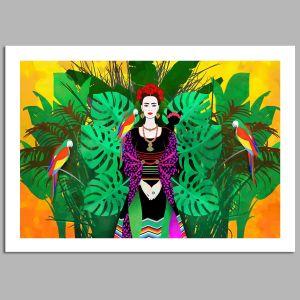 Frida in collage, poster 2