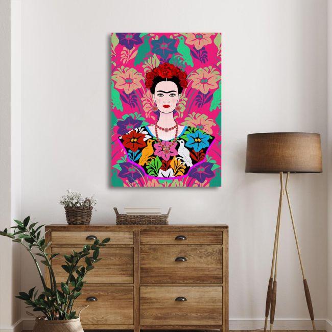 Canvas print Frida in vector
