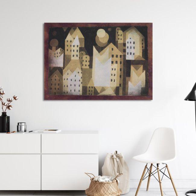 Πίνακας ζωγραφικής Cold city, Klee P.