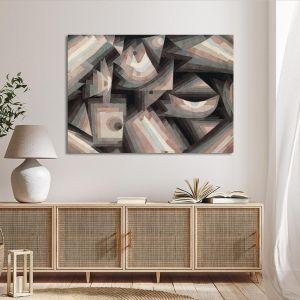 Canvas print Crystal gradation Klee P. Framed canvas View 1 2