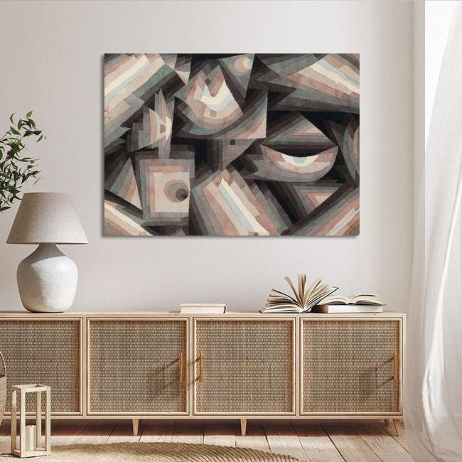 Canvas print Crystal gradation, Klee P.