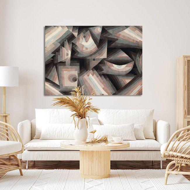 Canvas print Crystal gradation, Klee P.