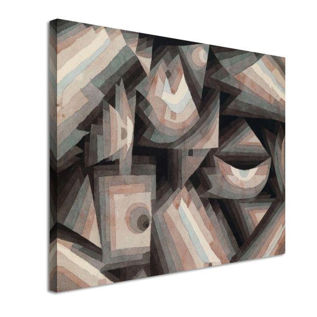Canvas print Crystal gradation, Klee P.