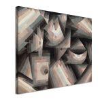 Canvas print Crystal gradation, Klee P.