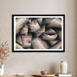 Crystal gradation, Klee Paul, αφίσα, κάδρο