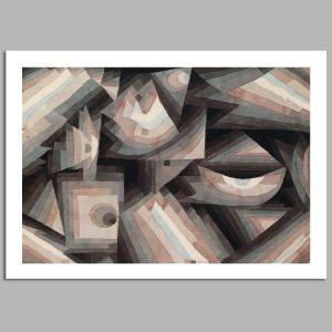 Crystal gradation, Klee Paul, αφίσα, κάδρο 2