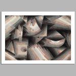 Crystal gradation, Klee Paul, αφίσα, κάδρο