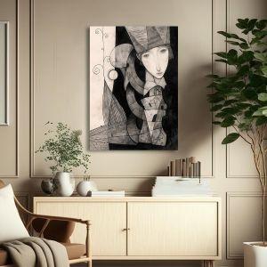 Canvas print Is it me Framed canvas View 1 2