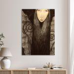 Canvas print The wood fairy