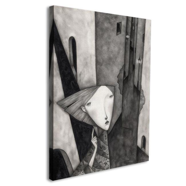 Canvas print Night strall
