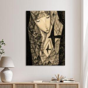 Canvas print Woman portrait