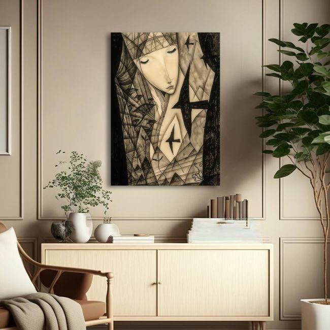 Canvas print Woman portrait