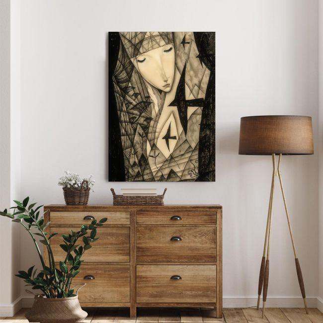 Canvas print Woman portrait