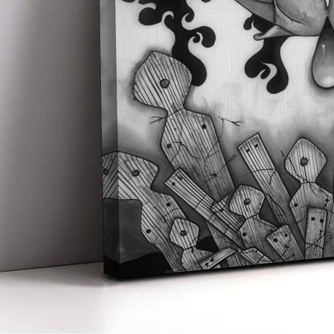 Canvas print The rain maker