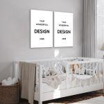 Kids canvas printtwo panels with your photo