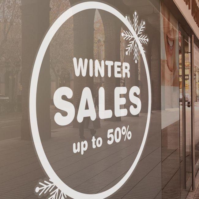 Shop window Winter Sales, art 6