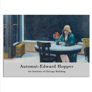 Exhibition Poster Automat, Hopper E 2