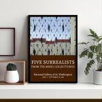 Exhibition Poster National Gallery of Art 1983, Magritte R