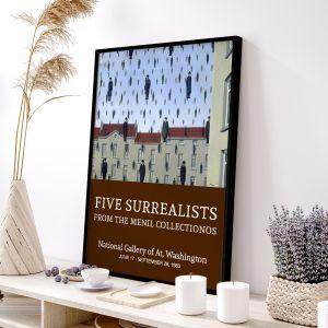 Αφίσα Έκθεσης National Gallery of Art 1983, Magritte R 2