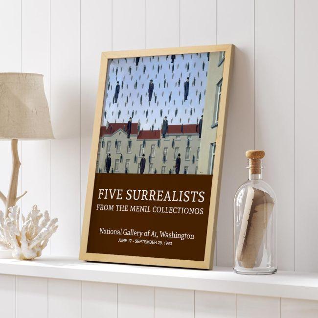 Αφίσα Έκθεσης National Gallery of Art 1983, Magritte R