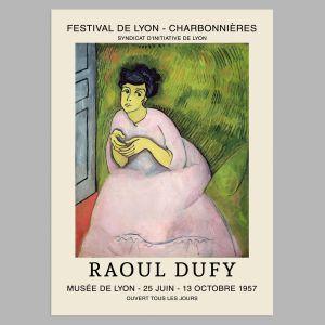 Exhibition Poster Musee de Lyon 1957, Dufy 2