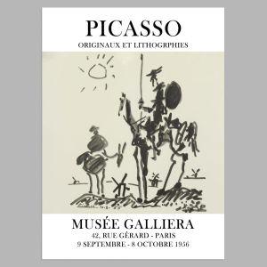 Exhibition Poster Musee Galliera 1956, Picasso 2