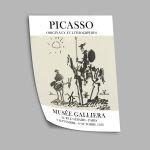 Exhibition Poster Musee Galliera 1956, Picasso