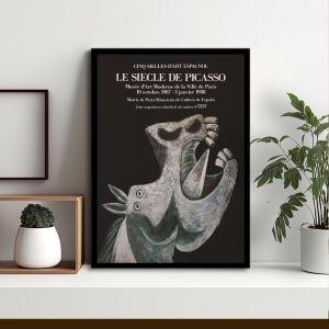 Exhibition poster, Le siege de Picasso, Picasso