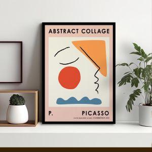 Αφίσα Έκθεσης Abstract collage, Picasso 2021 II, αφίσα, κάδρο