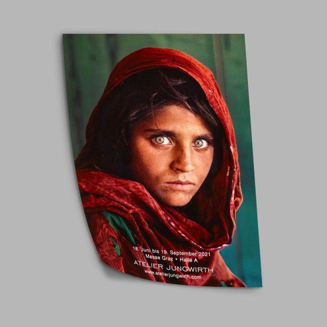 Exhibition poster, The eyes