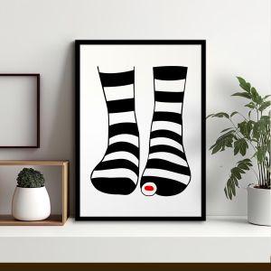 Socks with holes rule, αφίσα, κάδρο