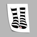 Socks with holes rule, αφίσα, κάδρο