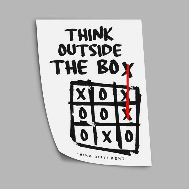 Poster Think outside the box III