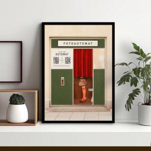 Fotoautomat, αφίσα, κάδρο