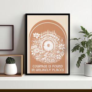 Courage is found, αφίσα, κάδρο