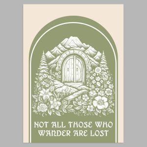 Not all those who wonder, poster 2