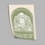 Not all those who wonder, poster