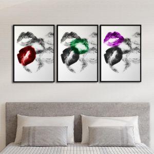 Poster One more, three panels poster