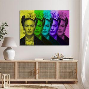 Πίνακας σε καμβά Full spectrum Frida Καμβάς τελαρωμένος Όψη 1 2