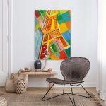 Canvas print La Tour Eiffel, 1926, Delaunay R