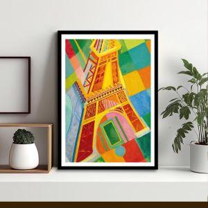 La Tour Eiffel, 1926, Delaunay R, αφίσα, κάδρο