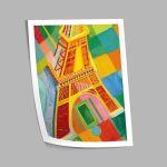 La Tour Eiffel, 1926, Delaunay R, αφίσα, κάδρο