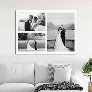 Canvas print Stickers labels Photos collage art I