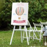 Canvas print baptism, Hot air balloon art 2