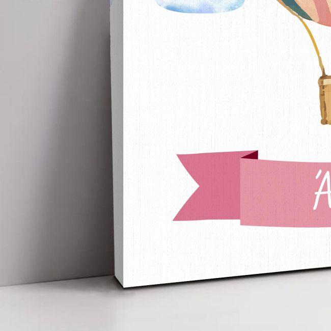 Canvas print baptism, Hot air balloon art 2