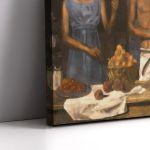 Canvas print Four seasons reart 